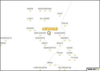 map of Kashida