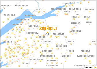 map of Kāshi Kili