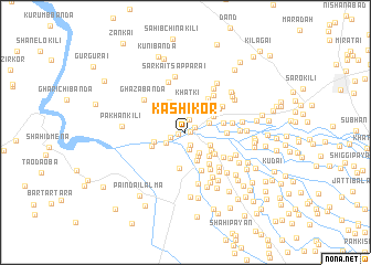 map of Kashi Kor