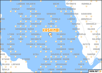 map of Kashimbi