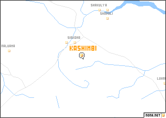 map of Kashimbi