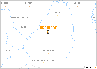 map of Kashinde