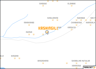 map of Kashingili