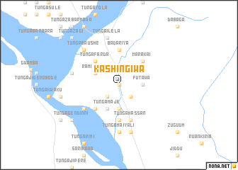 map of Kashin Giwa
