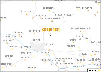 map of Kashinka