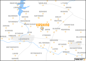 map of Kashino