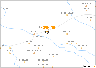 map of Kashino