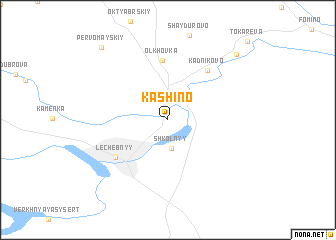 map of Kashino