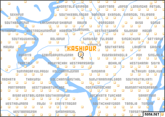 map of Kāshipur