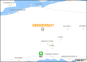 map of Kashirinskiy