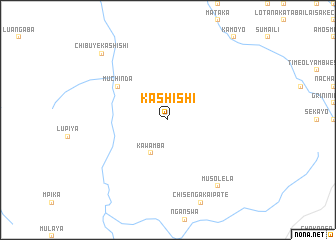 map of Kashishi