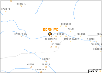 map of Kashiya