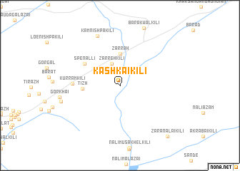 map of Kashkai Kili