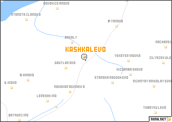 map of Kashkalëvo