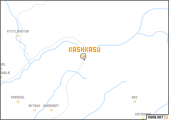 map of Kashkasu