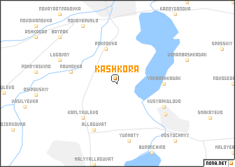 map of Kashkora