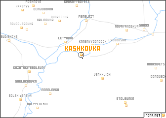 map of Kashkovka