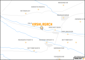 map of Kashlagach