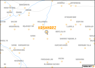 map of Kashmarz