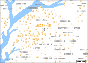 map of Kashmir