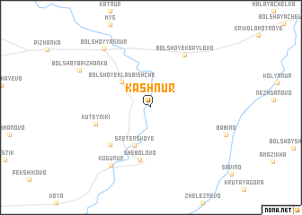 map of Kashnur