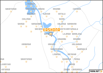map of Kashona
