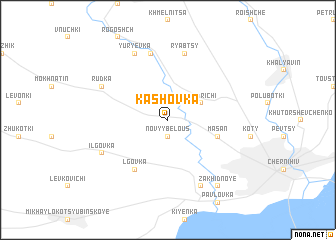 map of Kashovka