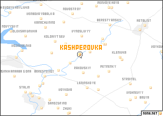 map of Kashperovka