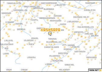 map of Kash Sarā