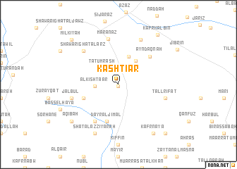 map of Kashti‘ār