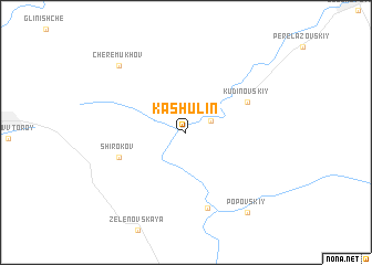 map of Kashulin