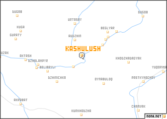 map of Kashulush