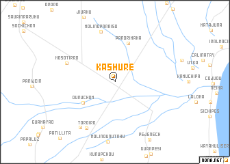 map of Kashure