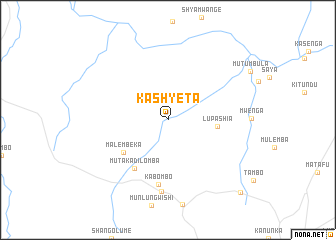 map of Kashyeta