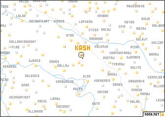 map of Kash