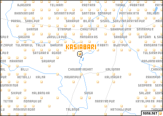 map of Kāsiābāri