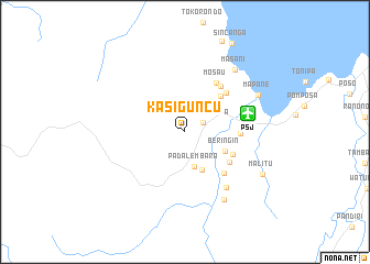 map of Kasiguncu