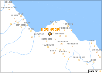 map of Kasihsari