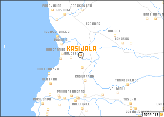 map of Kasijala