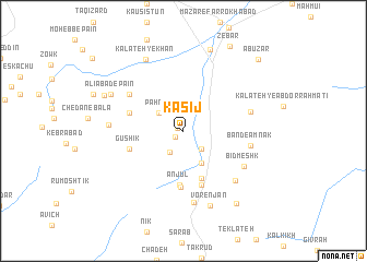 map of Kāsij