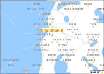 map of Kasikasika