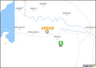 map of Kasika