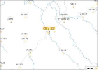 map of Kasika