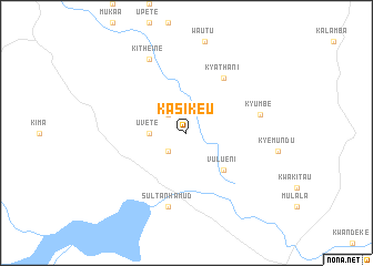 map of Kasikeu