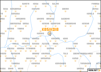 map of Kasikoia