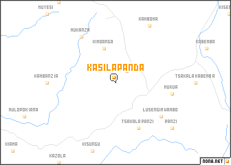 map of Kasila-Panda