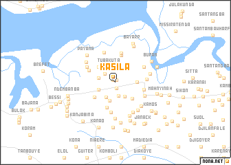 map of Kasila