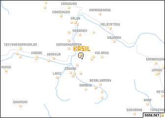 map of Kasīl