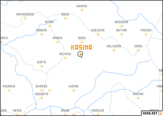 map of Kasima