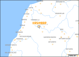 map of Kasimbar